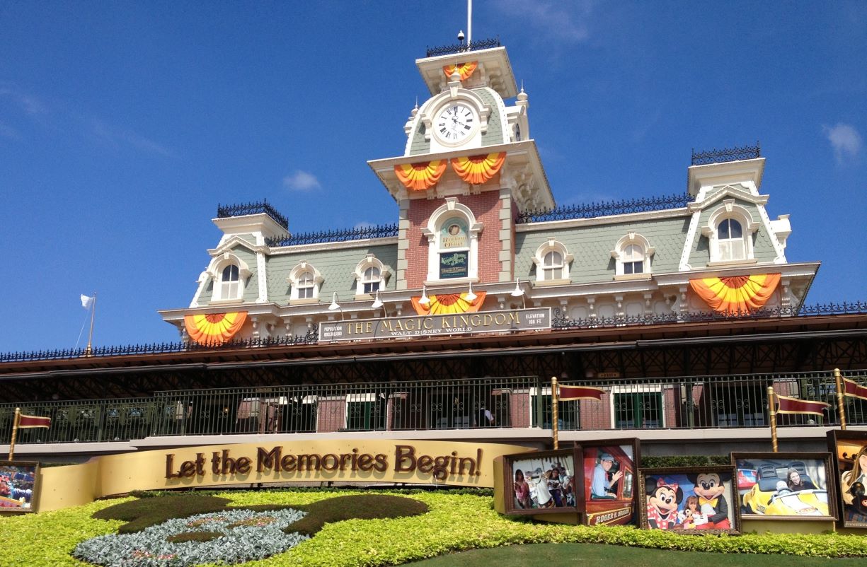 Magic Kingdom entrance