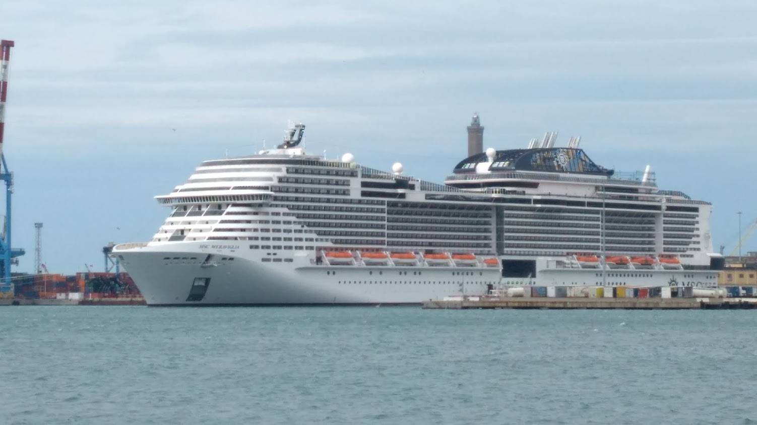 Embarkation in Genoa