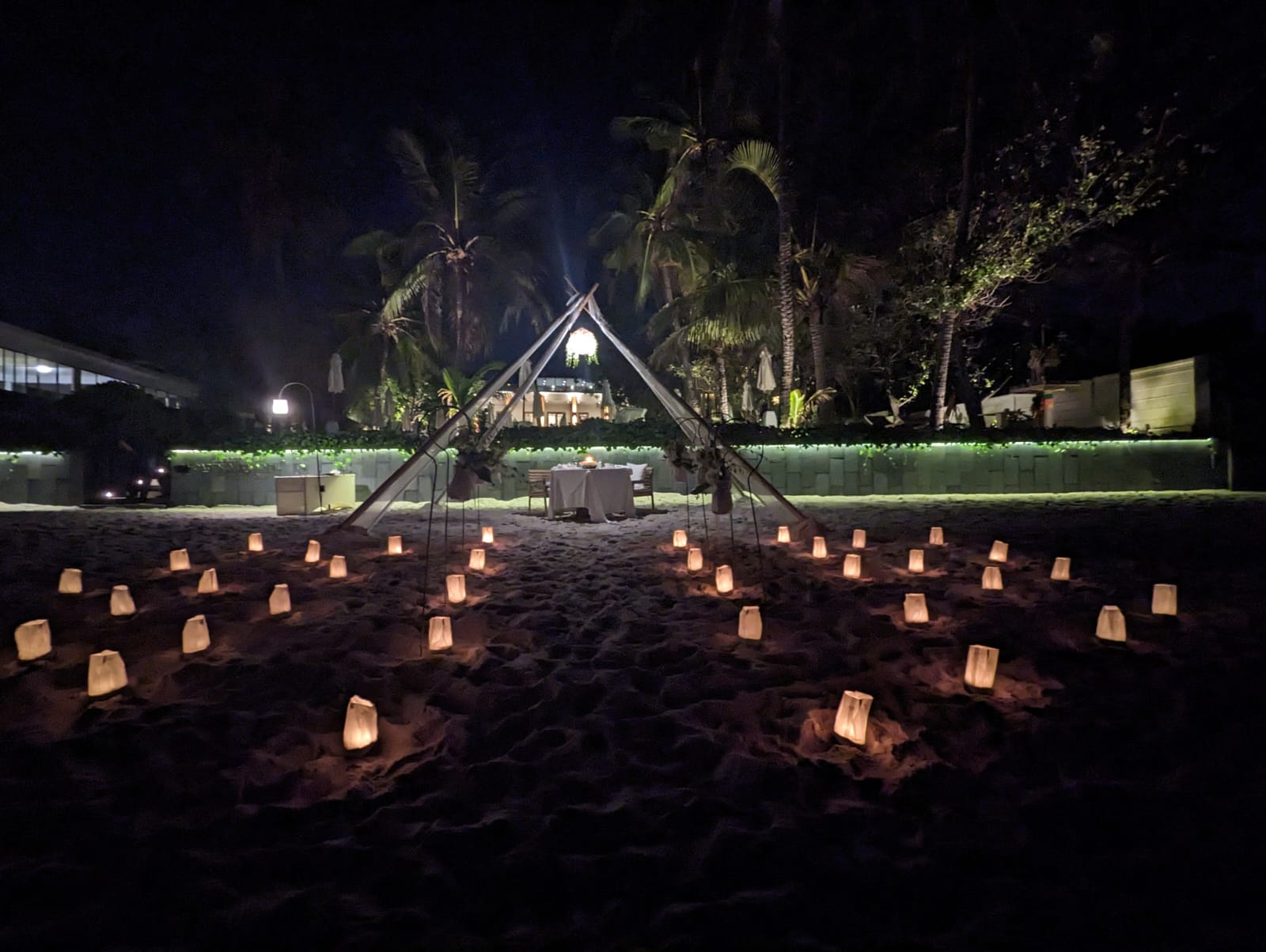 Birthday Beach Dining in Cape Nidhra