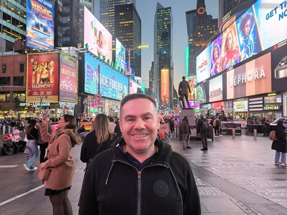 Stuart in New York