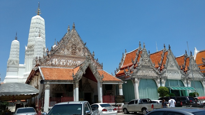Temple in Petchaburi Thailand