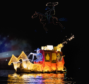 Portaventura at night