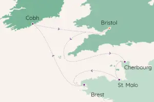 Cruise from Bristol itinerary